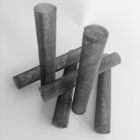 Woven Carbon Steel Wire Mesh Perforated Metal Cylinder Abrasion Resistance